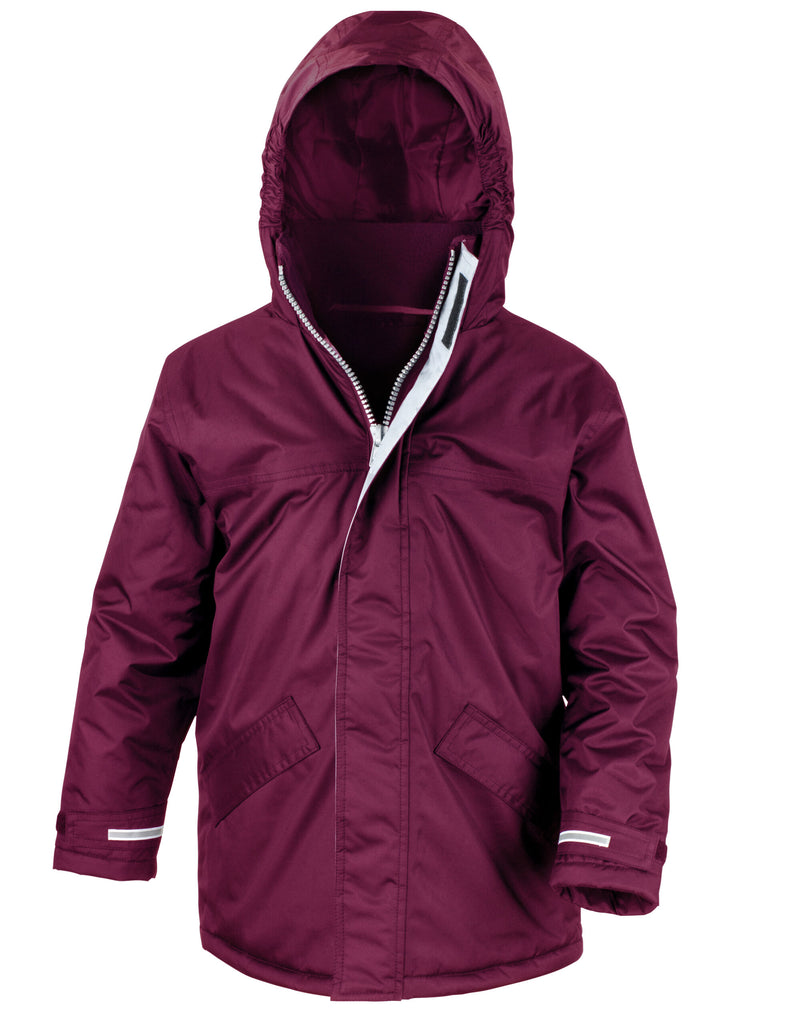 Result Core Children'S Winter Parka - Burgundy