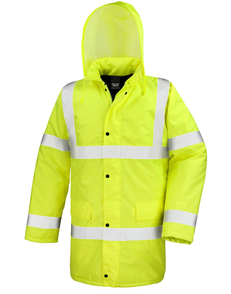 Result Safeguard Motorway Jacket - Hi-Vis Yellow