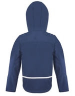 Result Core Junior Tx Performance Hooded Softshell - Navy/Royal