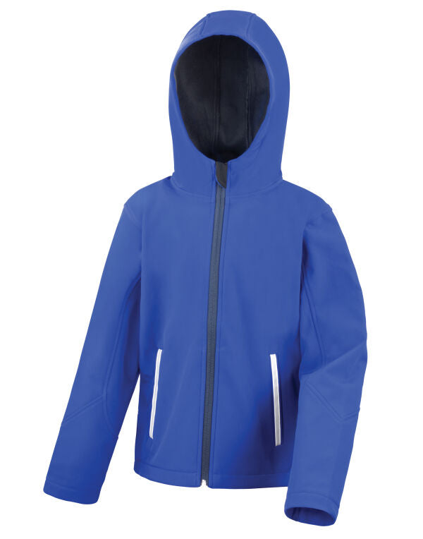 Result Core Junior Tx Performance Hooded Softshell