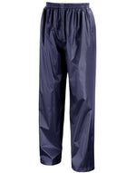 Result Core Junior Rain Suit - Navy