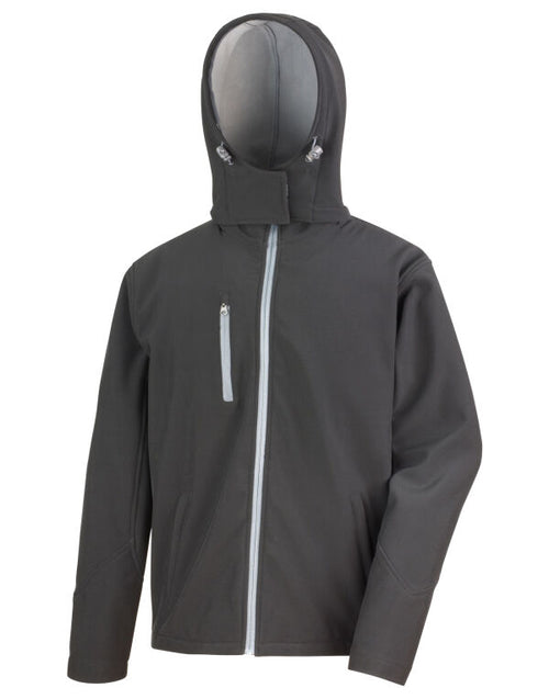 Result Core Men'S Recycled Hooded Softshell
