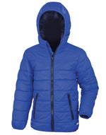 Result Core Children'S Soft Padded Jacket - Royal/Navy