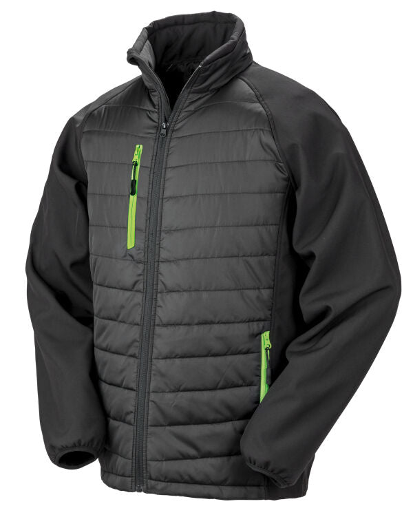 Result Recycled Compass Padded Softshell Jacket