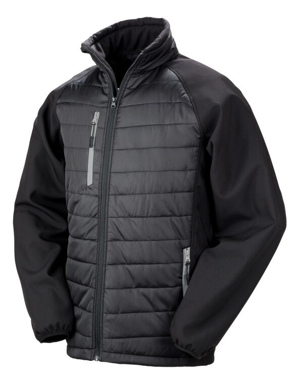 Result Recycled Compass Padded Softshell Jacket