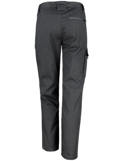 Work-Guard by Result Sabre Stretch Trousers (Long) - Black
