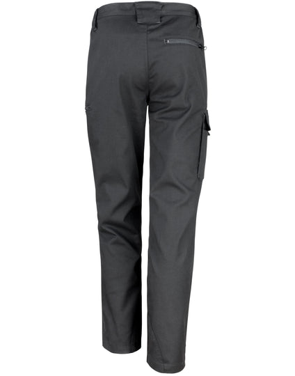 Work-Guard by Result Sabre Stretch Trousers (Reg) - Black