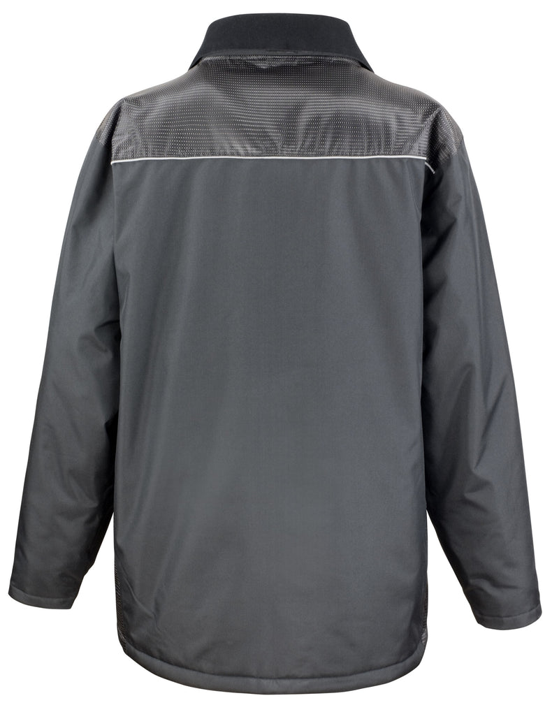 Work-Guard by Result Vostex Long Coat - Black
