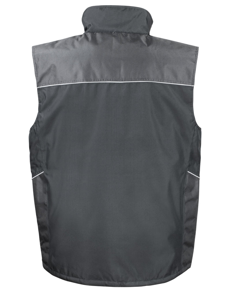 Work-Guard by Result Vostex Bodywarmer - Black
