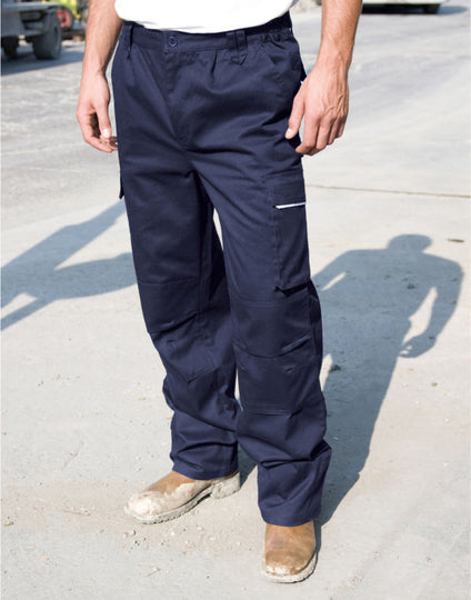 Work-Guard by Result Action Trousers (Reg) - Black