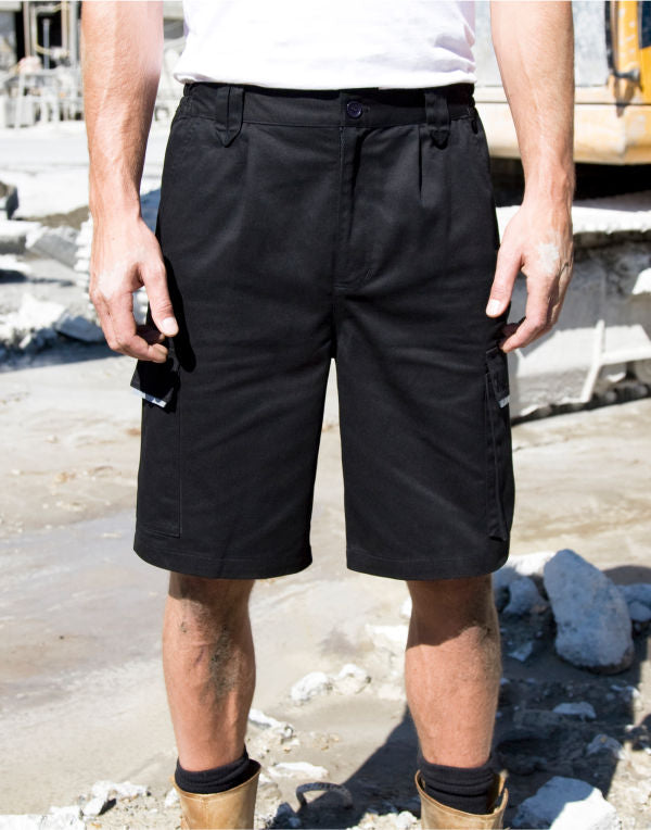 Work-Guard by Result Action Shorts - Black