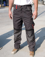Work-Guard by Result Technical Trouser (Reg) - Grey/Black