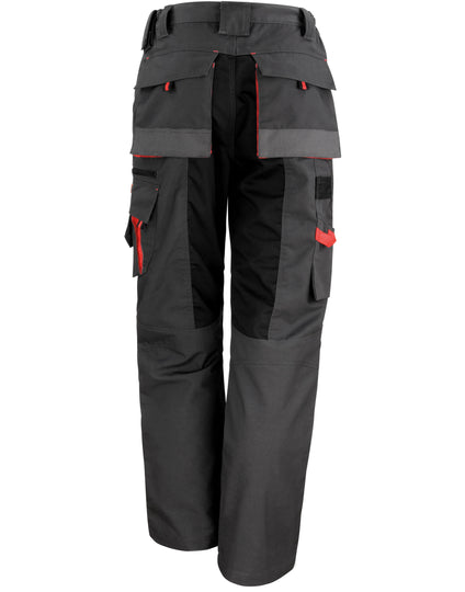 Work-Guard by Result Technical Trouser (Reg) - Grey/Black