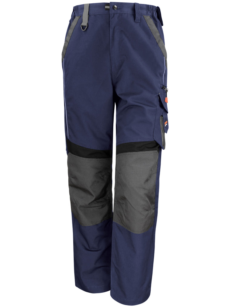 Work-Guard by Result Technical Trouser (Reg) - Navy/Black