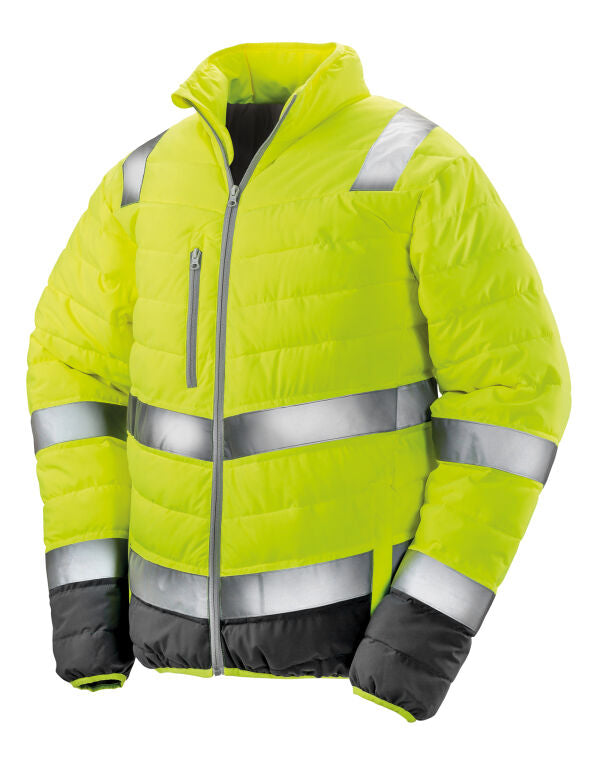 Result Safeguard Men'S Soft Padded Safety Jacket
