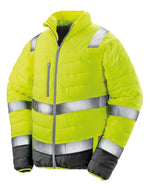 Result Safeguard Men'S Soft Padded Safety Jacket