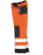 Result Safeguard Safety Cargo Trousers - Hi Vis Orange