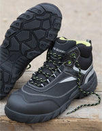 Work-Guard by Result Blackwatch Safety Boot - Black/Silver