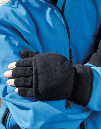 Result Winter Essentials Palmgrip Glove-Mitt - Black
