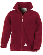 Result Children'S Polartherm Jacket - Burgundy
