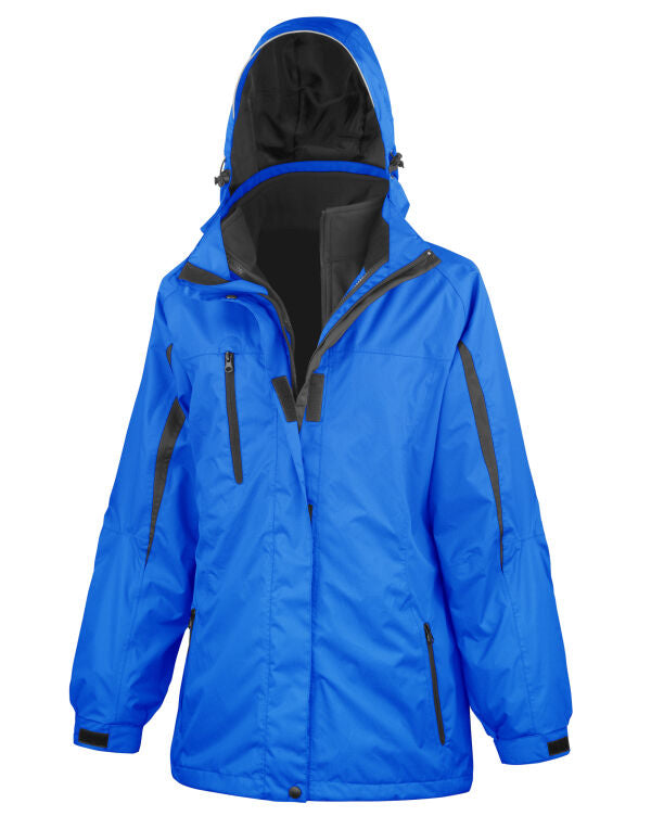 Result Women'S 3-In-1 Journey Jacket With Softshell Inner