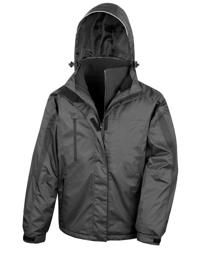 Result Men'S 3-In-1 Journey Jacket With Softshell Inner