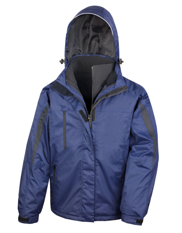Result Men'S 3-In-1 Journey Jacket With Softshell Inner