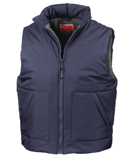 Result Fleece Lined Bodywarmer - Navy