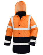 Result Safeguard Motorway 2-Tone Safety Coat - thumbnail 8