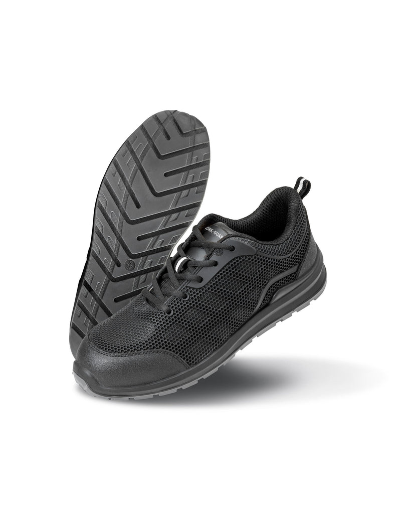 Work-Guard by Result Unisex All Black Safety Trainer