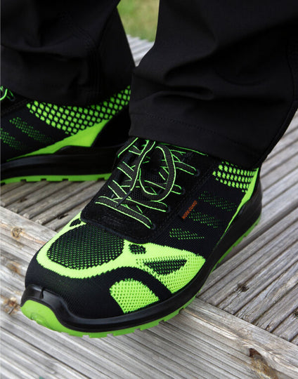 Work-Guard by Result Hicks Safety Trainer - Neon Green/ Black