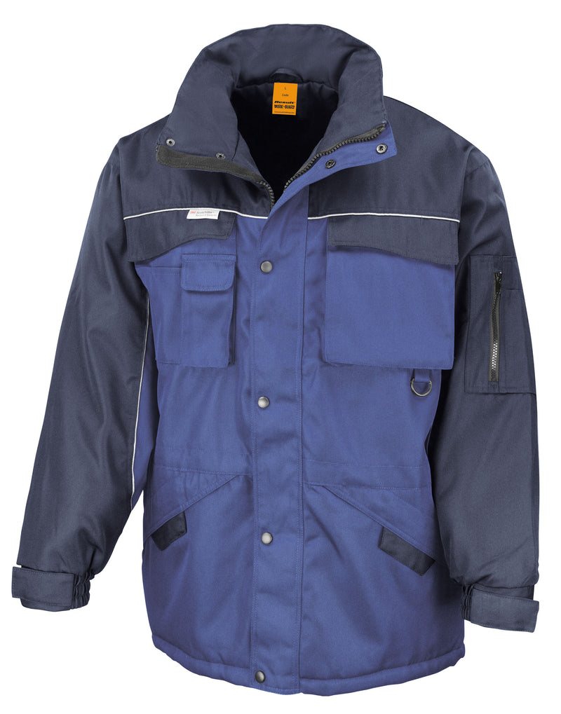 Work-Guard by Result Heavy Duty Combo Coat - Royal/Navy