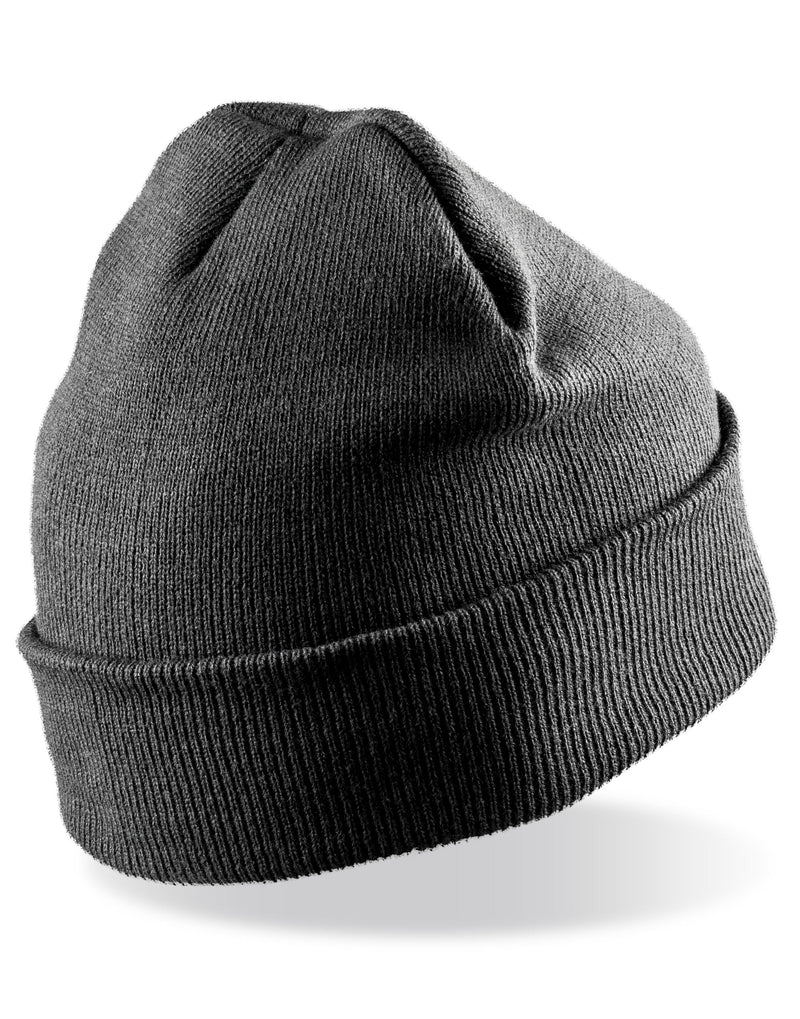 Result Winter Essentials Double Knit Printers Beanie - Grey