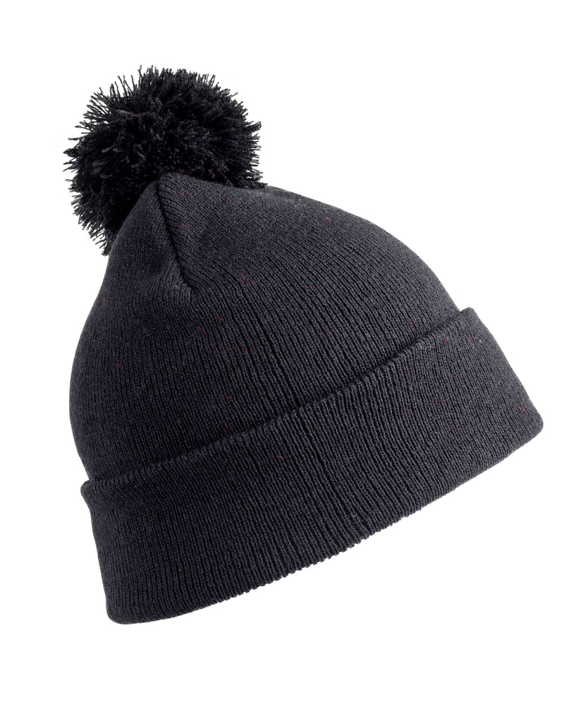 Result Winter Essentials Pom Pom Beanie - Black