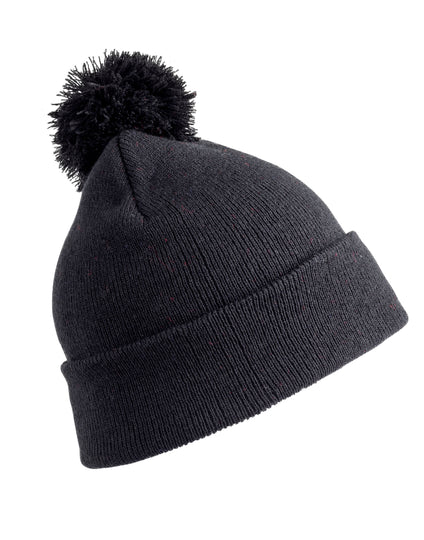 Result Winter Essentials Pom Pom Beanie - Black