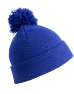 Result Winter Essentials Pom Pom Beanie - Royal Blue