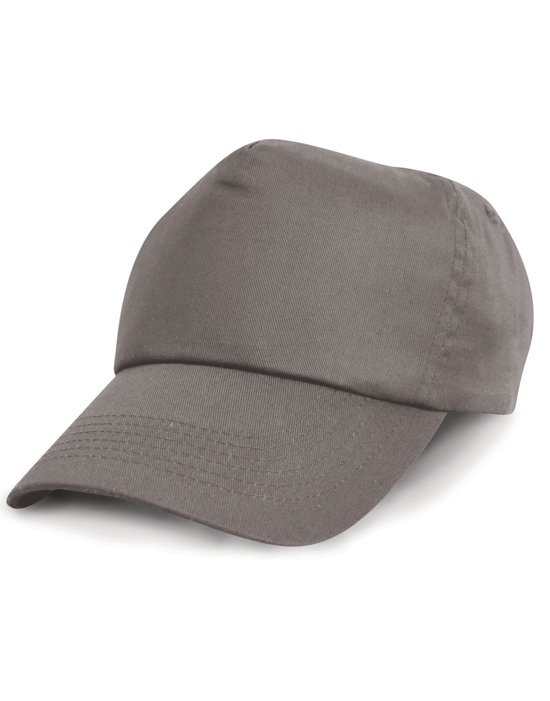 Result Headwear Cotton Cap - Grey