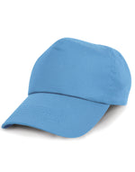Result Headwear Children'S Cotton Cap - Sky Blue