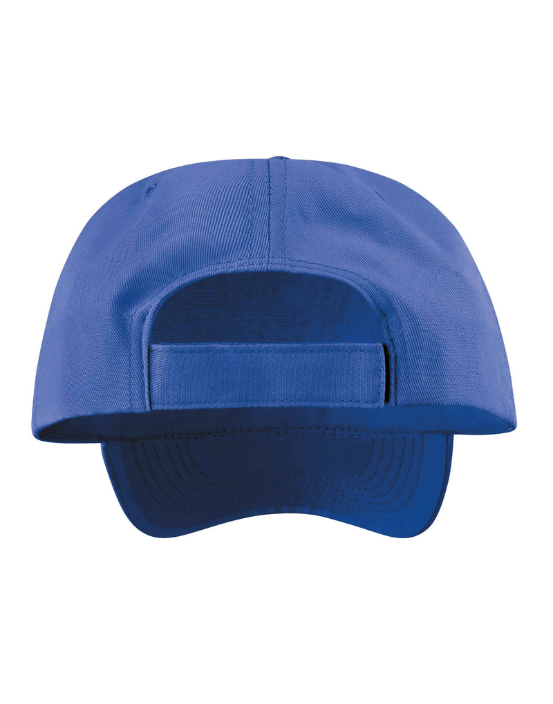 Result Core Memphis Brushed Cotton Low Profile Sandwich Peak Cap - Royal Blue/White