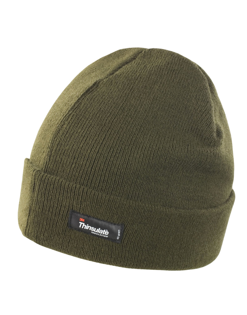 Result Winter Essentials Lightweight Thinsulate Hat - Olive