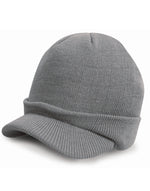 Result Winter Essentials Esco Army Knitted Hat - Cool Grey
