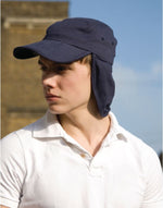 Result Headwear Fold Up Legionnaire Hat - Bottle Green