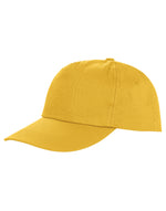 Result Core Houston 5-Panel Printers Cap - Yellow