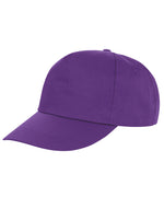 Result Core Houston 5-Panel Printers Cap - Purple