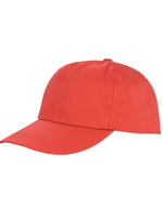 Result Core Houston 5-Panel Printers Cap - Red