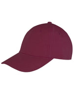 Result Core Memphis 6 Panel Brushed Cotton Low Profile Cap - thumbnail 4