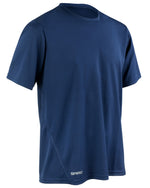 Spiro Men'S Quick Dry Short Sleeve T-Shirt - Navy
