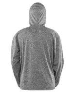 Spiro Fitness Women'S Hooded Tee-Jacket - Grey/Black