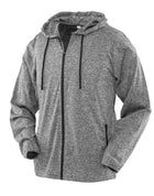 Spiro Fitness Women'S Hooded Tee-Jacket
