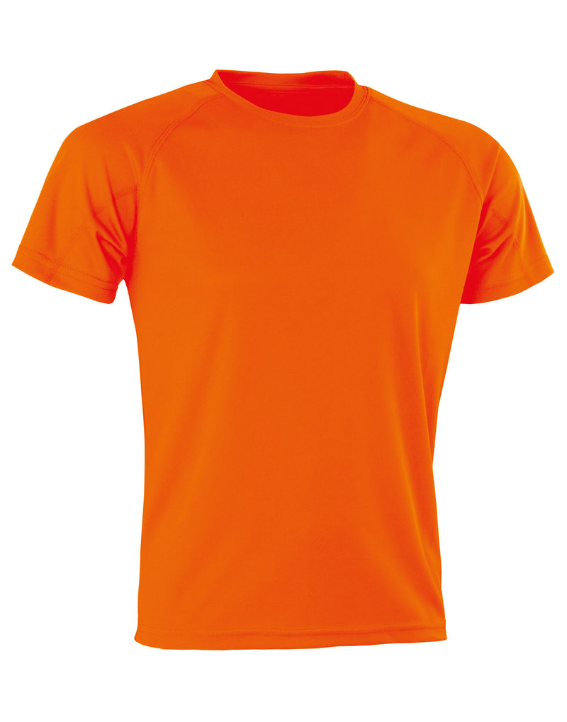 Spiro Impact Aircool Tee - Fluorescent Orange